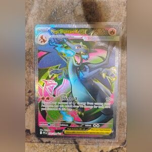 Mega Charizard X EX Pokémon Card Full Art HOLO Perfect Condition